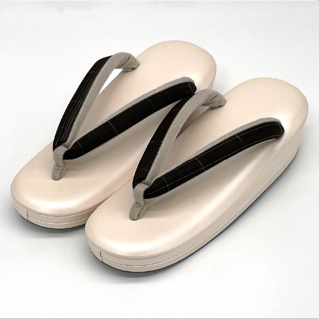 (Like New) Casual Zori Sandals, Synthetic Leather, La Sole, Low-Rebound, Oshima, Length 23.5cm, Size M, Pink, Item Number 1122001471313