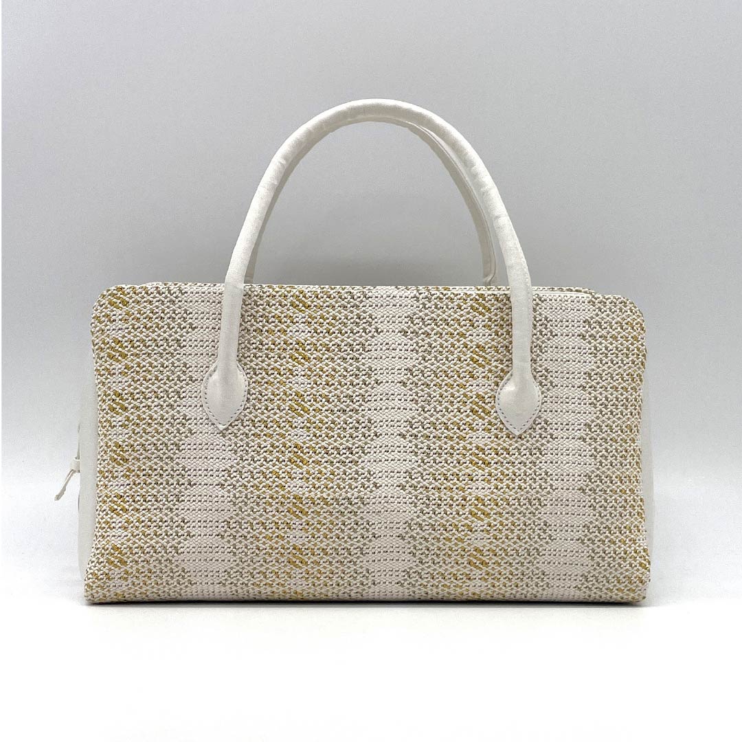 （新古品）和装バッグ セミフォーマル NEWランク 三軸組織 西陣織 利休バッグ グラデーション系 113900094199