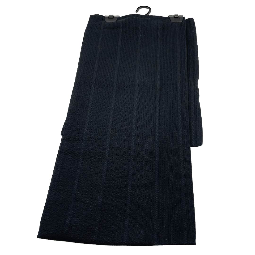 （新品）メンズ浴衣 木綿 NEWランク 身丈150cm 裄丈69cm 黒色（くろいろ） MDeen ドラゴン 龍 単衣 黒系 1138000431310