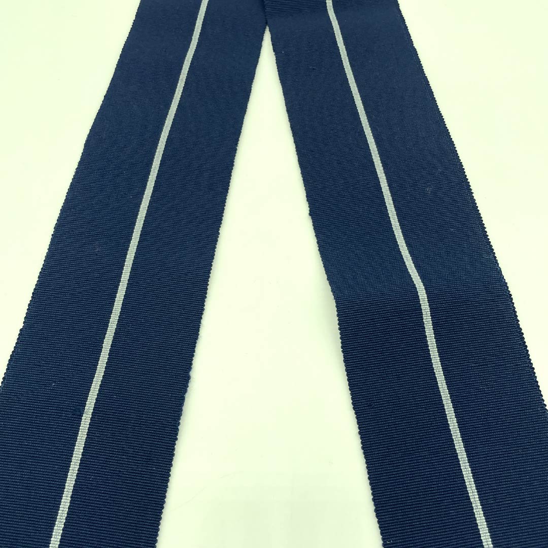 角帯 正絹 紺鉄色（こんてついろ） 一本どっこ 帯丈398cm 幅9.5cm Sランク 青系 1134000362917