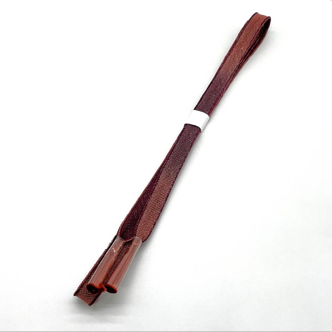 (新品)帯締め 正絹 NEWランク  小豆茶色（あずきちゃいろ） 壺菫色（つぼすみれいろ） 単衣用 夏用 長さ約160cm 幅約1.7cm カジュアル 紫系 1135005771320