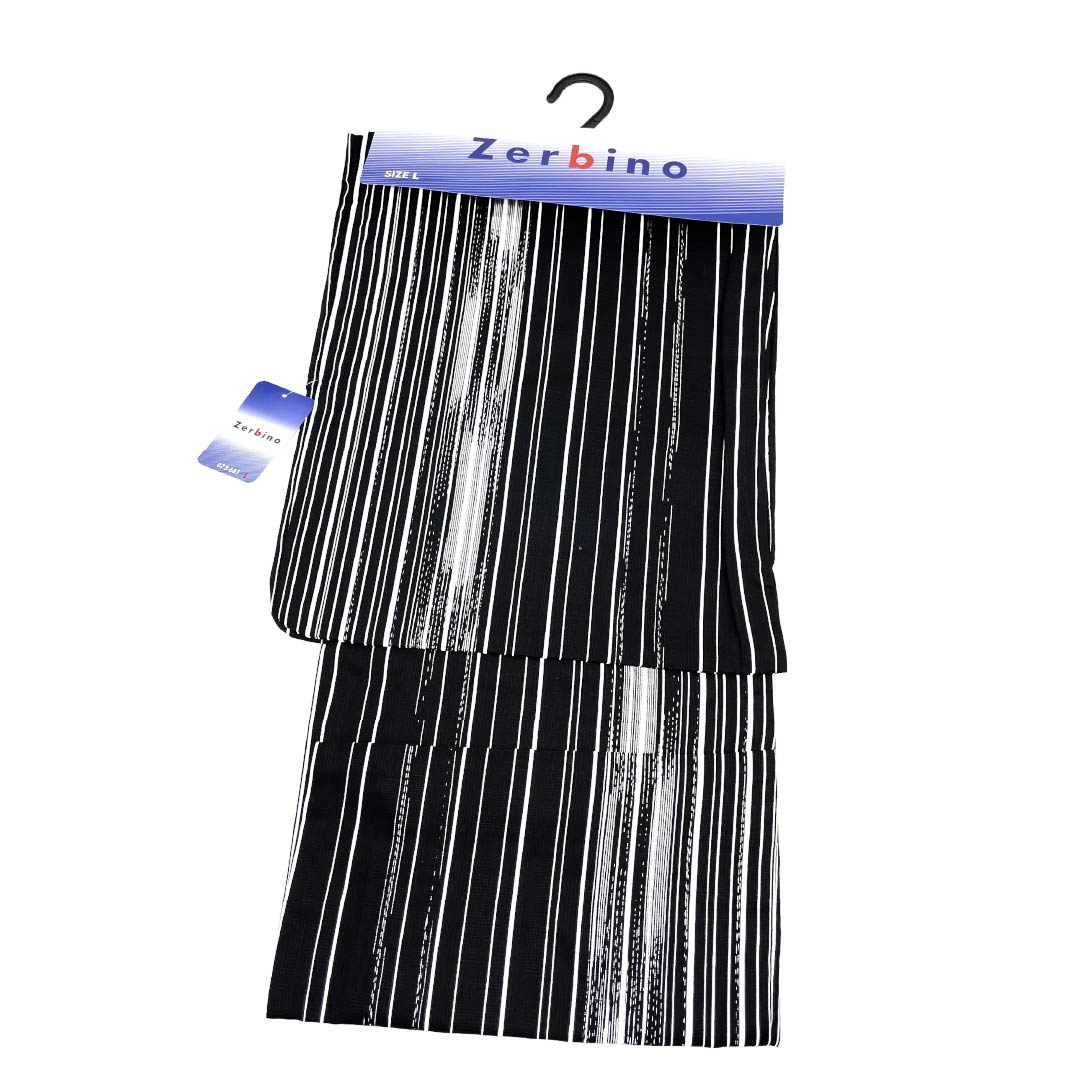 (New) Men's Yukata, Cotton, NEW Rank, Length 149cm, Sleeve-to-Sleeve 71cm, Black, XYLICOOL Cool Touch Fabric, Striped, Unlined, Black Tones, 1138000191410
