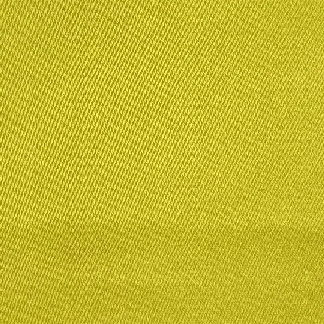 半幅帯 ポリエステル 鶸色（ひわいろ） 浴衣用 無地 リバーシブル 帯丈350cm 黄系 Sランク 1125001932323