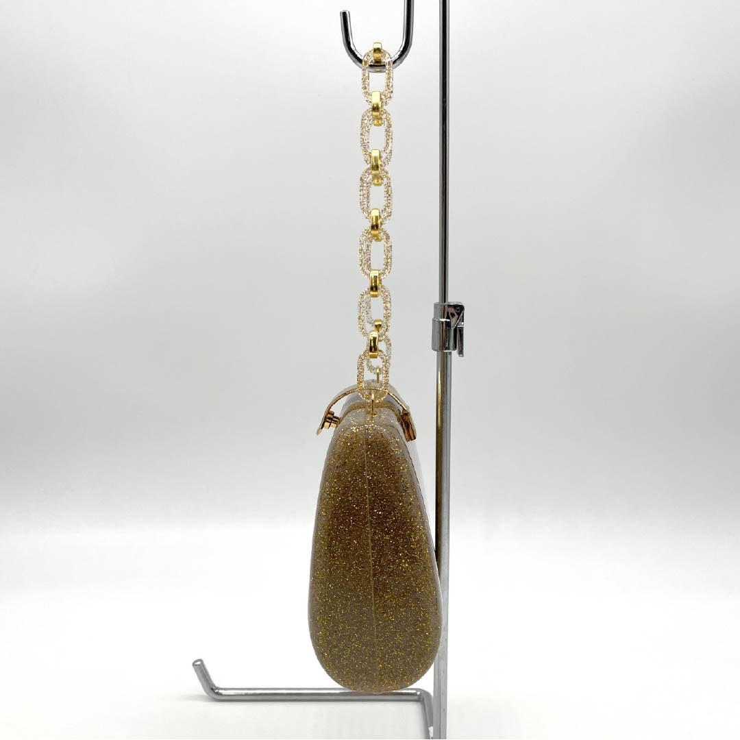 パーティバッグ セミフォーマル 2way キラキラ Katsumi-Tokyo- 金系 Ｓランク 113900045221