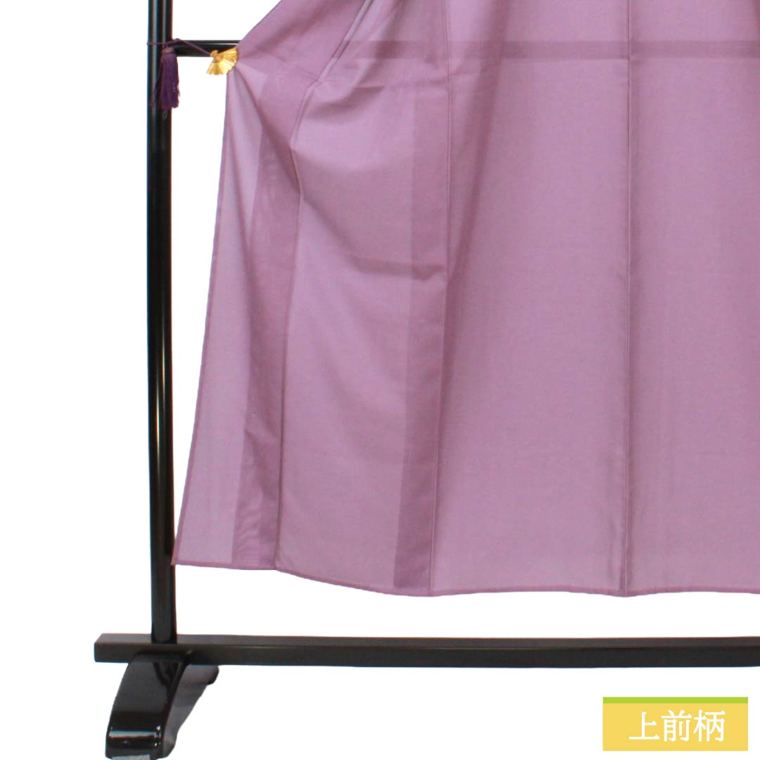 1101夏用 絽の無地 単品 リサイクル着物】夏物 ポリエステル 色無地 Sランク 身丈151cm 裄丈