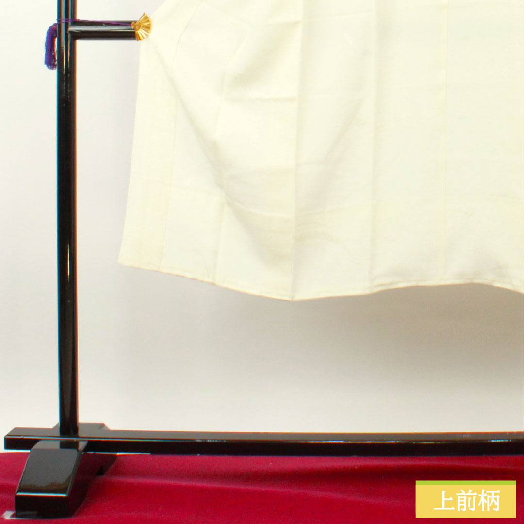 Nagajuban (long undergarment) made of pure silk, length 130cm, sleeve length 66cm, lined, dew grass, with basting thread, unused, S rank, white, 1129000672311