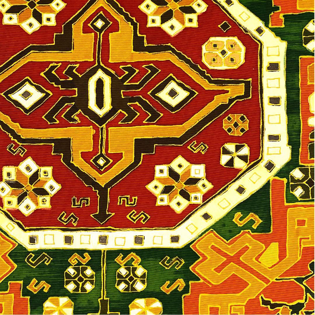 名古屋帯 塩瀬 唐花模様 染帯 帯丈378cm 正絹 Bランク 六通 カジュアル 朱系 1124001834316  名古屋仕立て