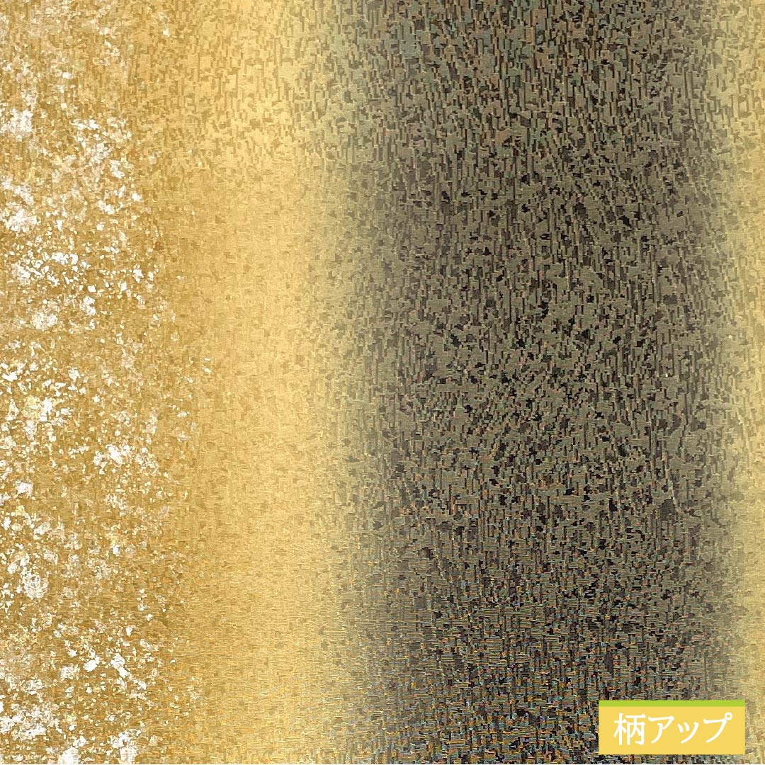 袋帯 正絹 麦藁色（むぎわらいろ） 染め帯 帯丈464cm Aランク 全通 セミフォーマル ベージュ系 1123014943425