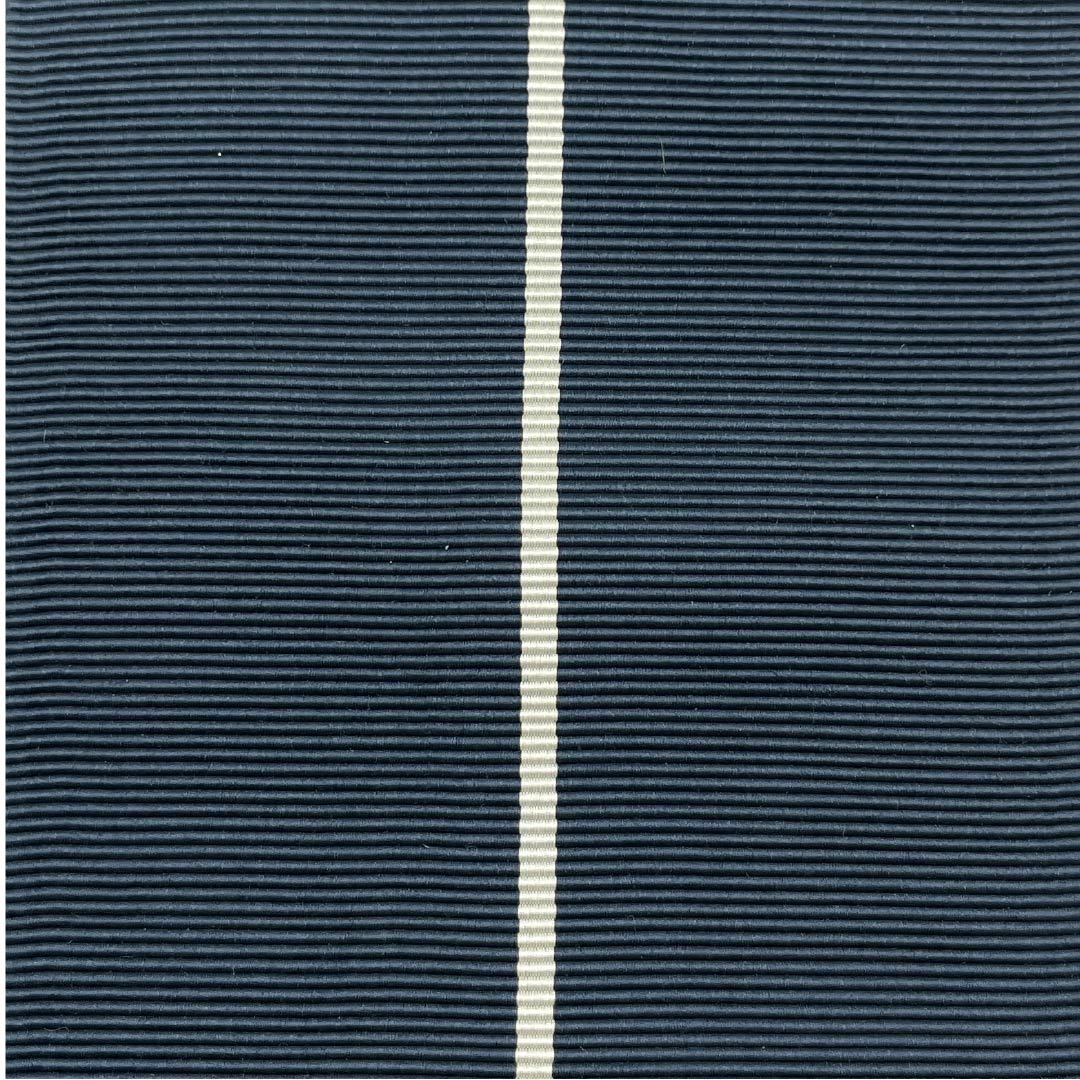 角帯 正絹 黮色（つじみいろ） 一本どっこ 帯丈380cm 幅8.5cm Sランク 紺系 1134000382918