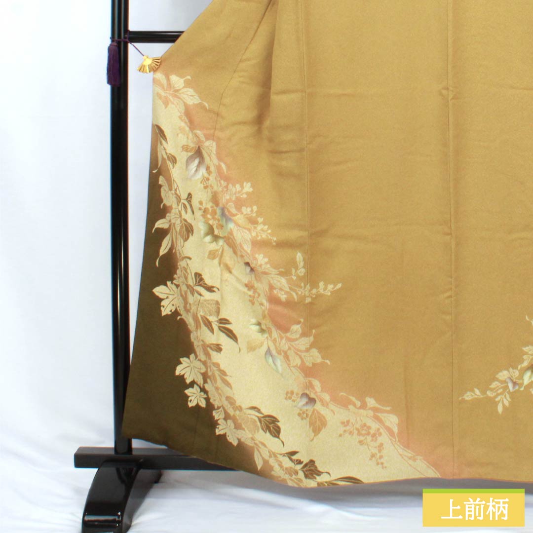訪問着 美品 逸品 身丈159cm 裄丈67cm 正絹 【中古】 訪問着 身丈159cm 裄丈67cm 正絹 秀品 【中古】の通販 by バイセル