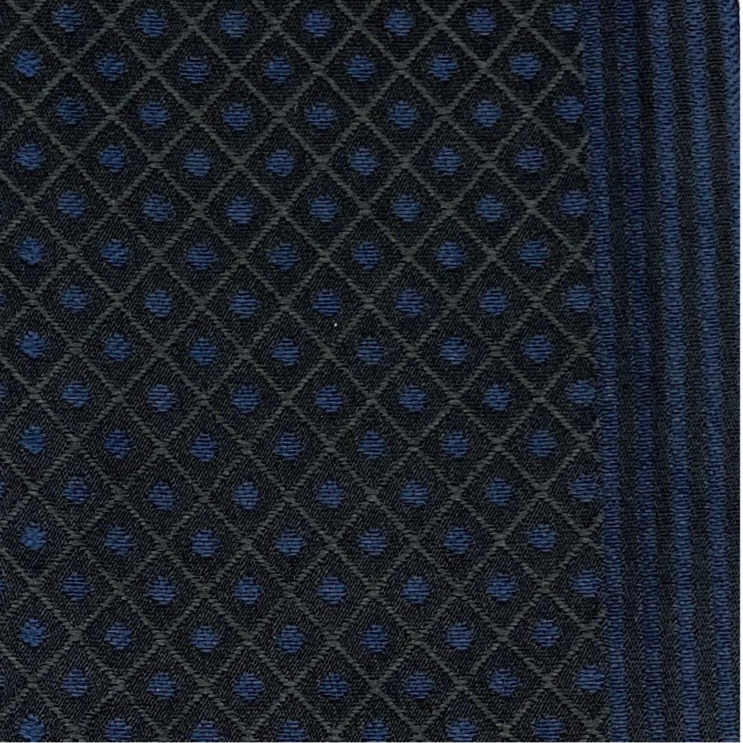 角帯 ポリエステル 黒色 菱模様 未使用品 帯丈412cm 幅10cm NEWランク 黒系 1134000191910