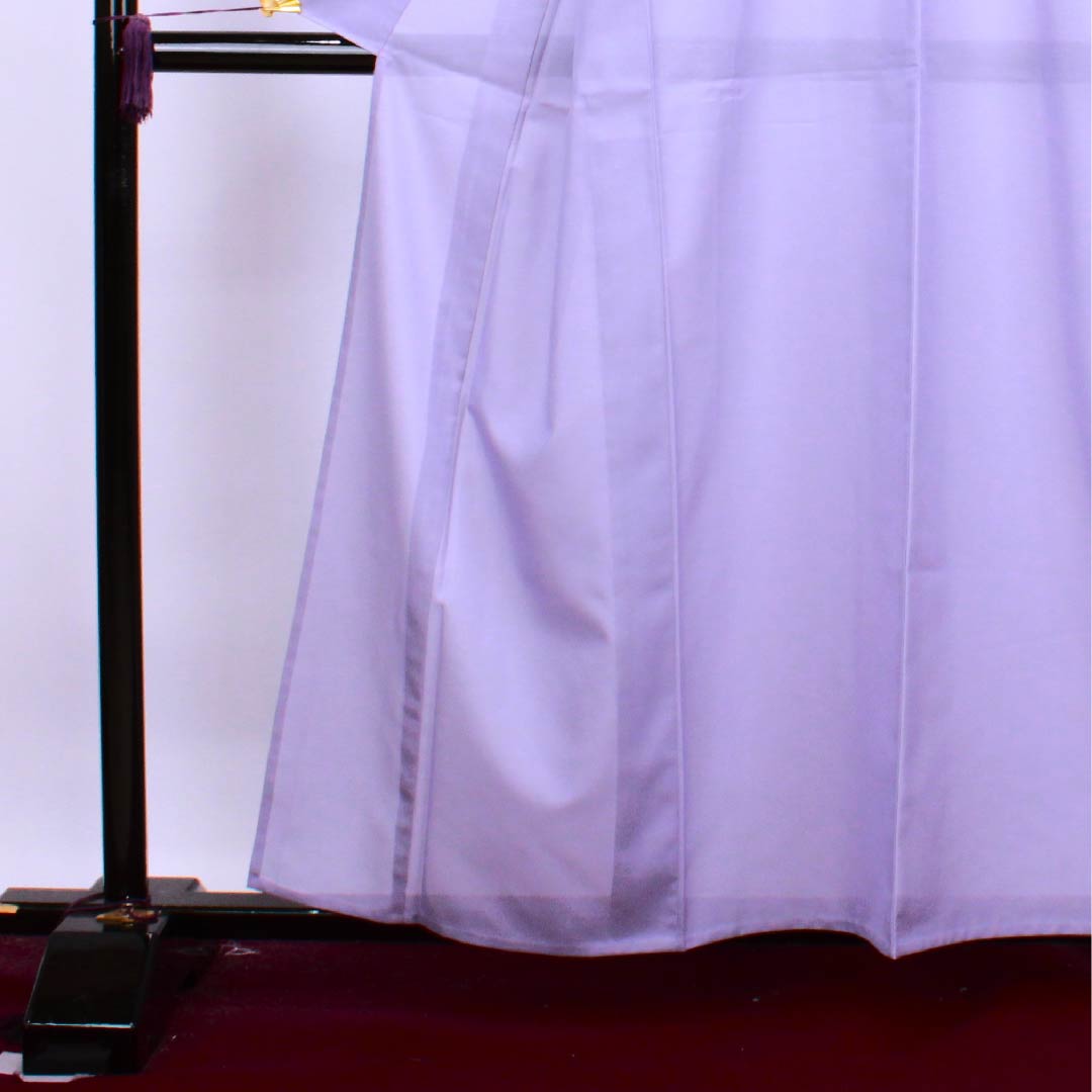 Summer item, polyester, plain color, length 159cm, sleeve length 61.5cm, Beniminato color, plain, silk, S rank, purple, 1132000202320