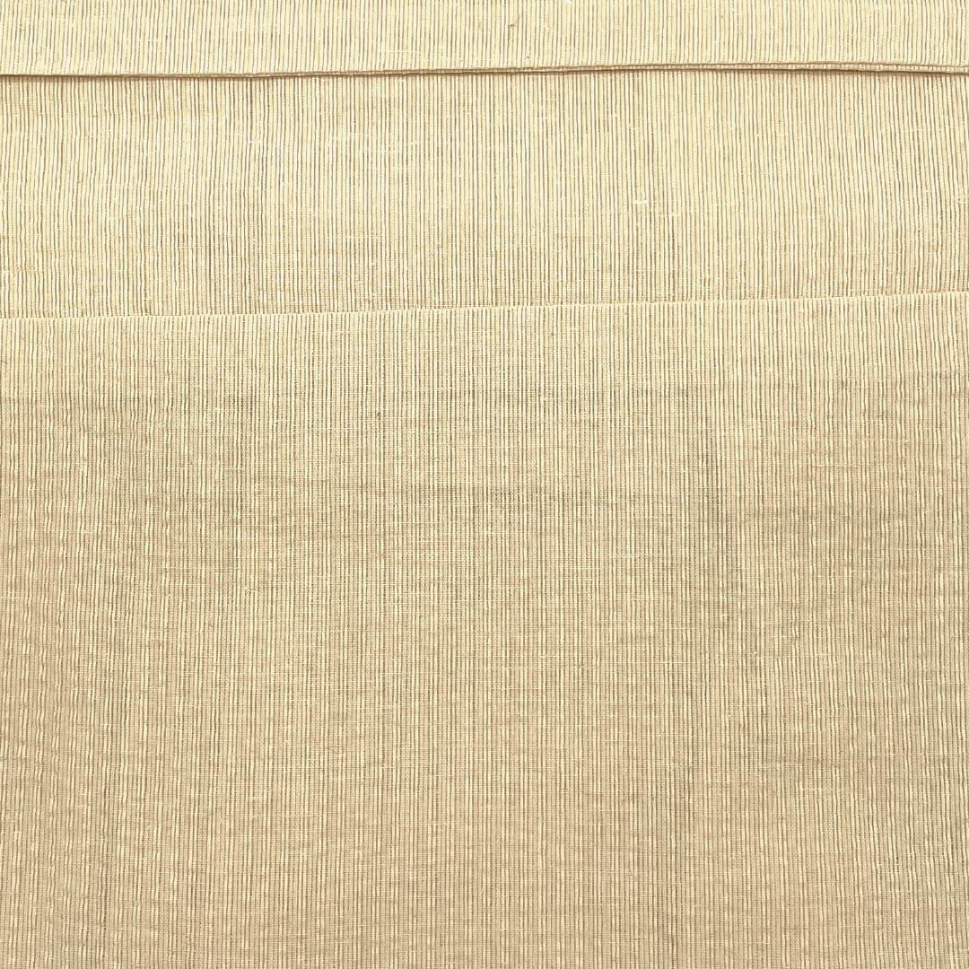 メンズ浴衣 綿麻 NEWランク 身丈151cm 裄丈72cm 砥粉色（とのこいろ） しじら織   単衣 ベージュ系 1138000311525