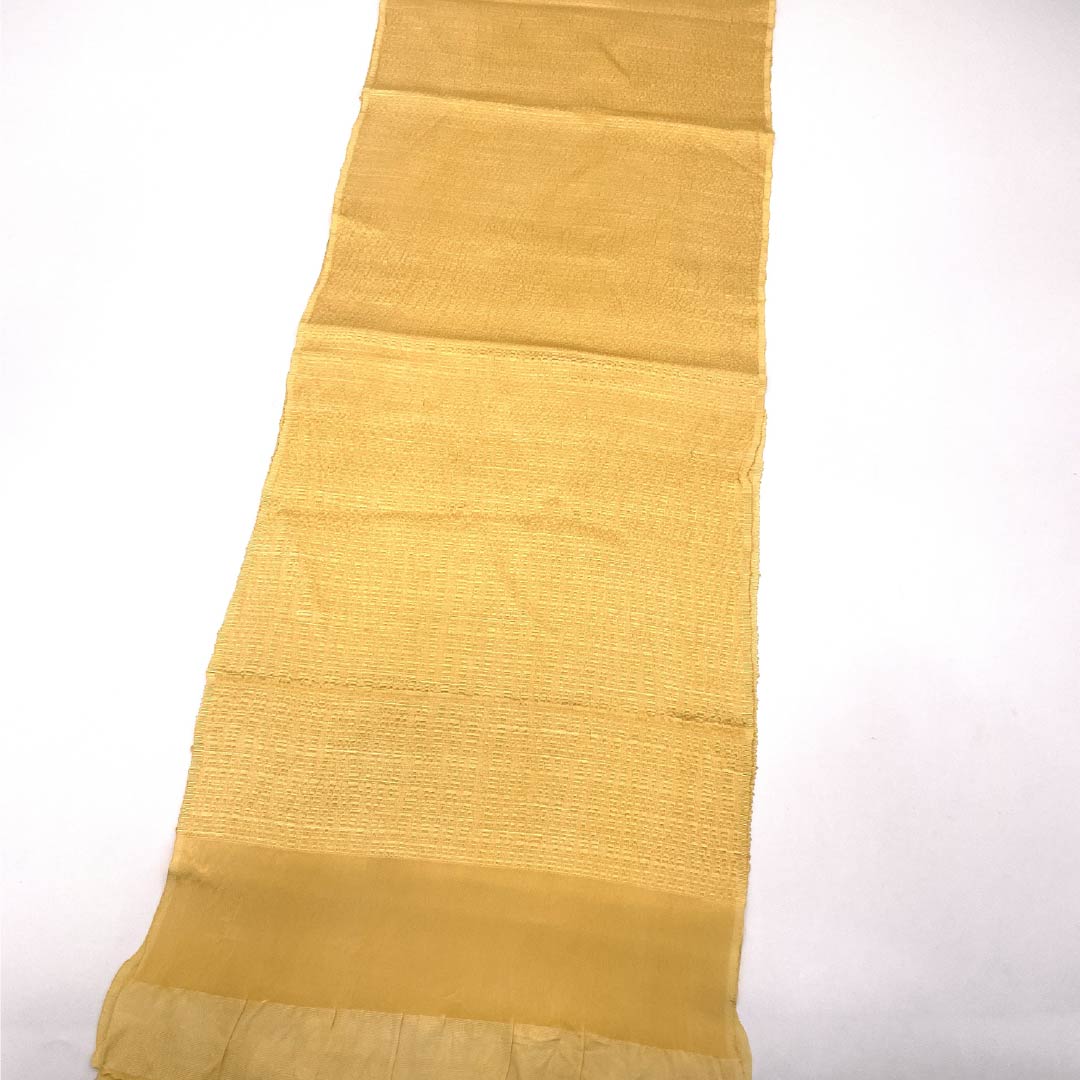 Obiage silk A rank semi-formal corn color (toumorokoshi-iro) length approx. 173cm width approx. 29.5cm orange系 1136002453926