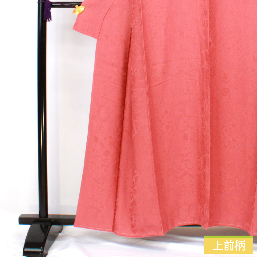 【新品・正絹】京都 結幡モーブピンク色無地 反物 新品・正絹】京都結幡モーブピンク色無地反物