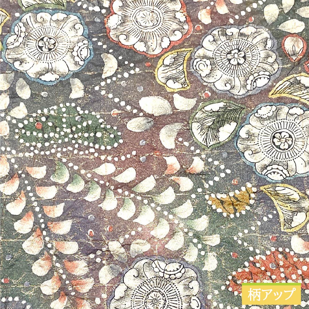 Formal Fukuro Obi (Sash), Pure Silk, S-Rank, Tsujigahana Pattern, Puffed Weave, Length 436cm, Pointed Pattern, Gradient, Item Number 1123015242399
