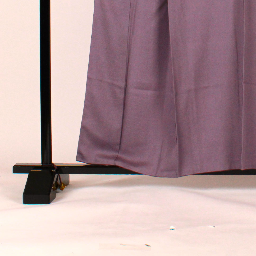 小紋 身丈158.5cm 裄丈62cm 単衣  江戸小紋 鮫柄  正絹 Sランク 紫系 1115001152320