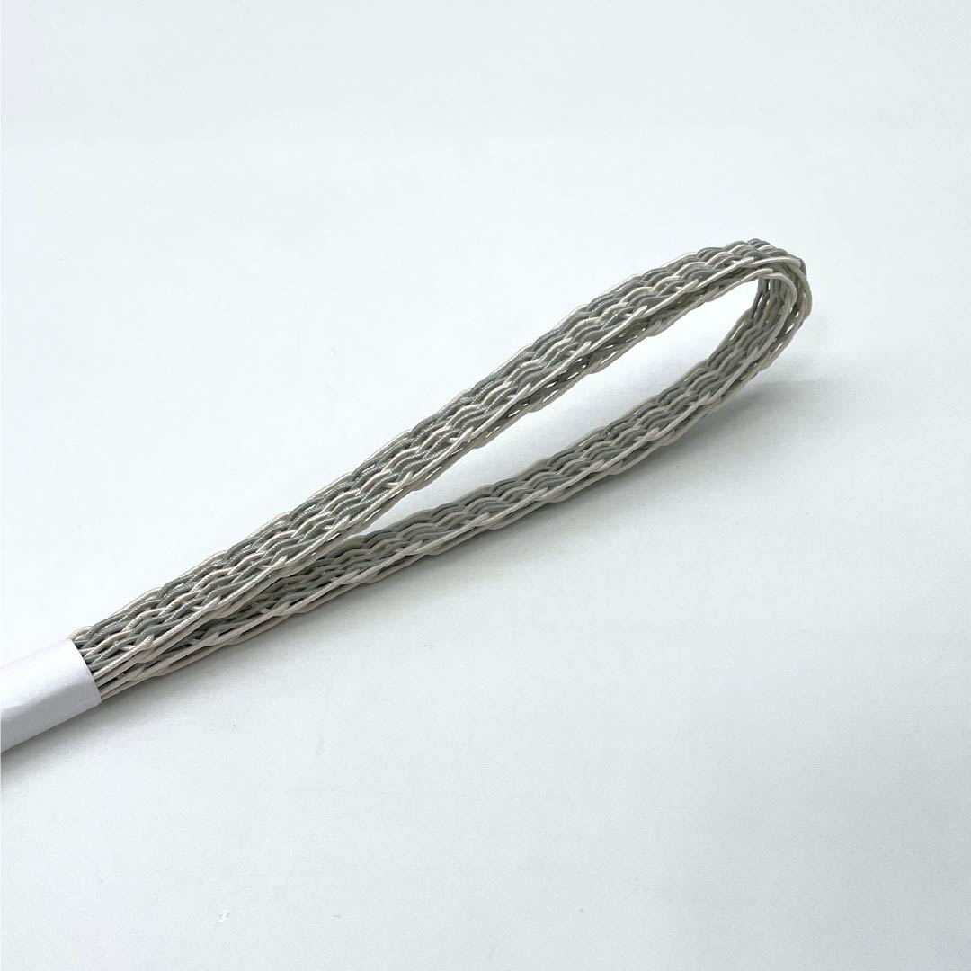 (新品)帯締め 正絹 NEWランク  単衣用 夏用   長さ約168cm 幅約1.2cm セミフォーマル グレー系 1135005671322