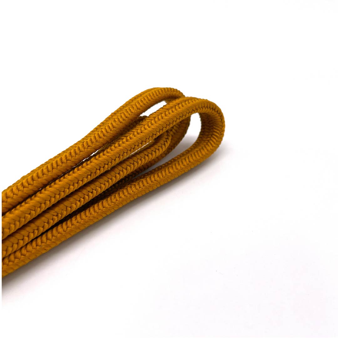 (New old stock) Obijime (belt sash) Pure silk, amber color (ameiro), crown set, new old stock, length approx. 168cm, width approx. 1cm, semi-formal, NEW rank, brown, 1135003571314