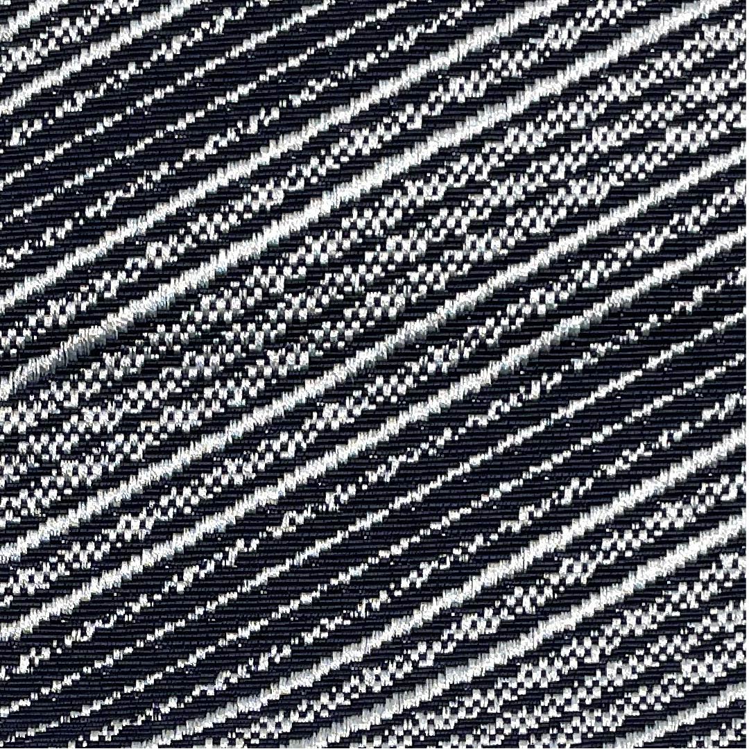 角帯 ポリエステル 濃紺色（のうこんいろ） 幾何学模様 未使用品 帯丈398cm 幅10cm NEWランク 紺系 1134000181918