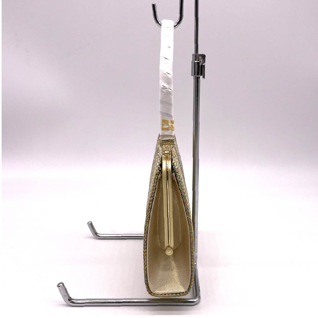 和装バック フォーマル 金色（きんいろ） 幾何学模様 古典柄 留袖用 金系 Sランク 113900028221