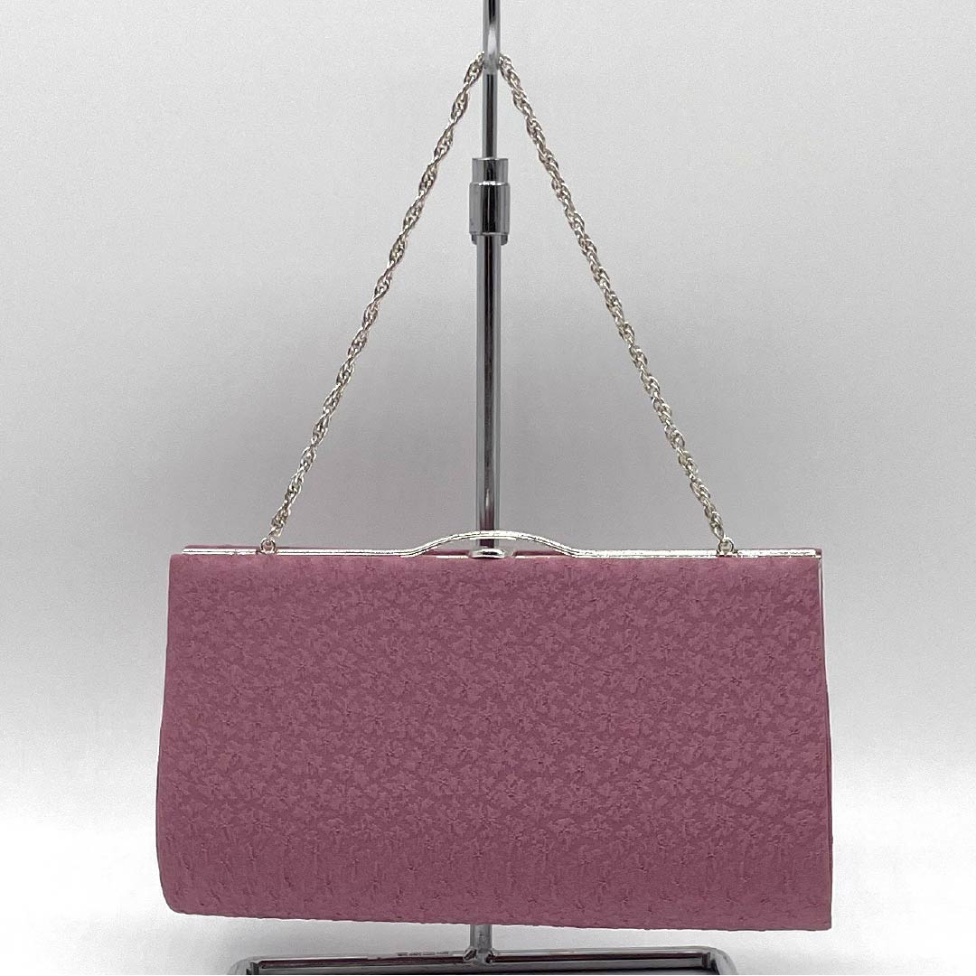 （新古品）草履バッグセット セミフォーマル Aランク 美人祭色（びじんさいいろ） 無地感 Mサイズ 紫系 1133000263320