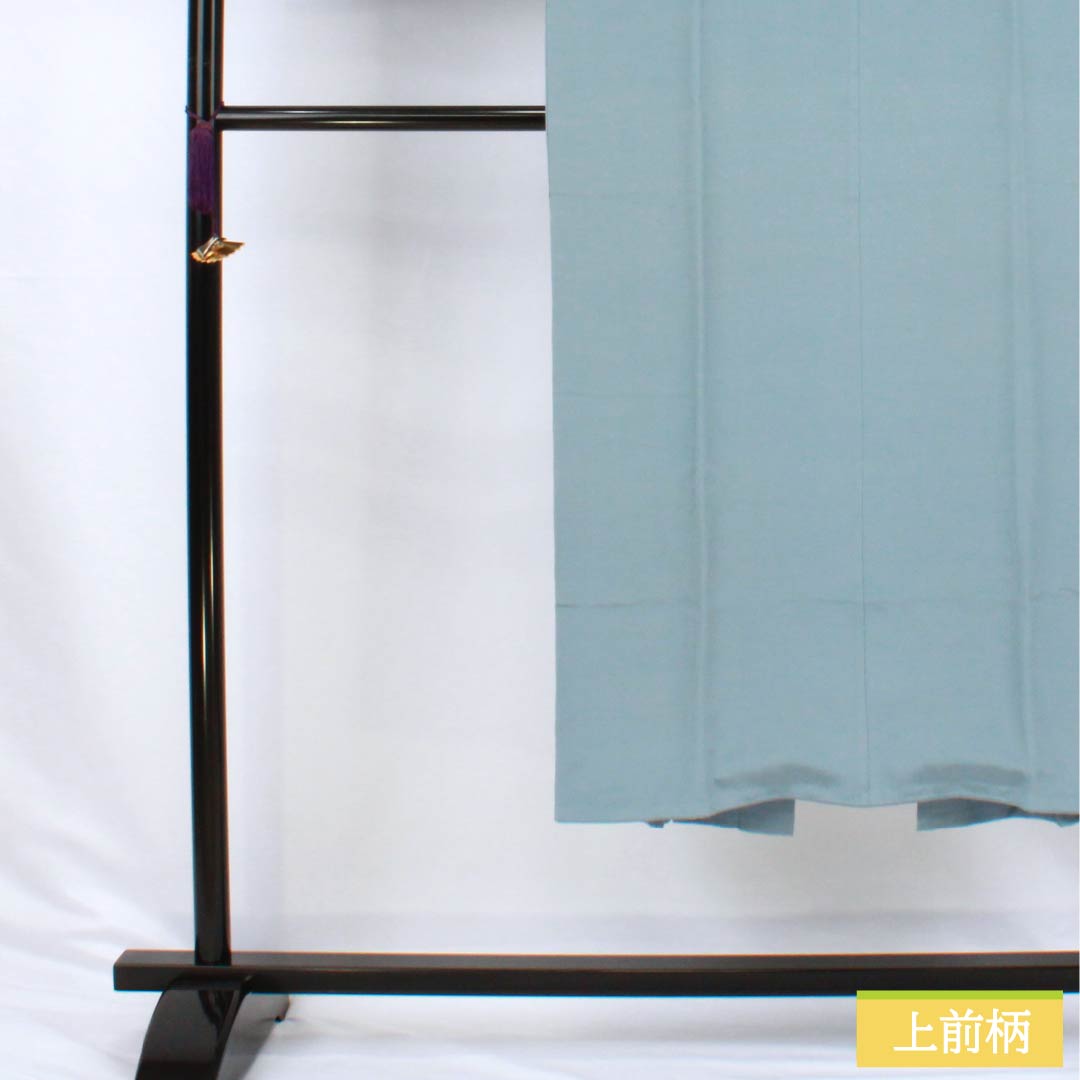 男物長襦袢 正絹 Aランク 身丈137cm 裄丈64.5cm 朧花色（おぼろはないろ） 風景画 単衣 水色系 1140000763324