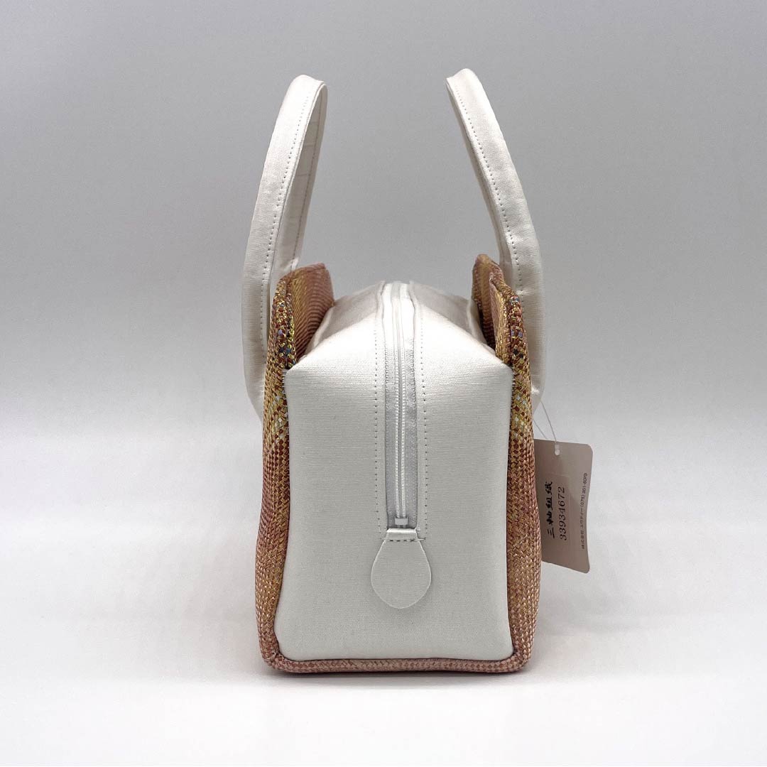 （新古品）和装バッグ セミフォーマル NEWランク 三軸組織 西陣織 利休バッグ グラデーション系 113900093199