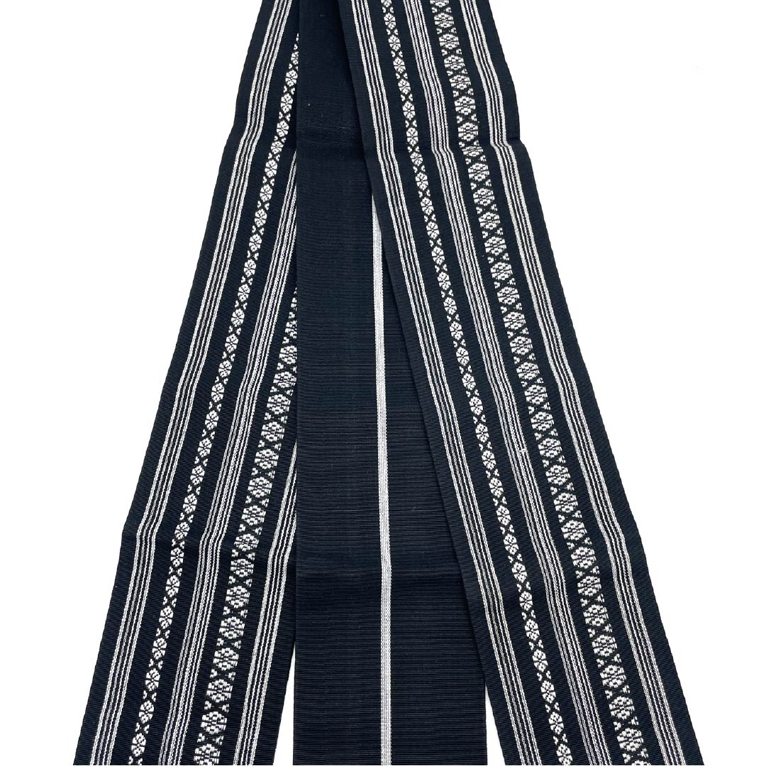 リサイクル着物】（未仕立）角帯 木綿 Sランク 献上柄 博多織 帯