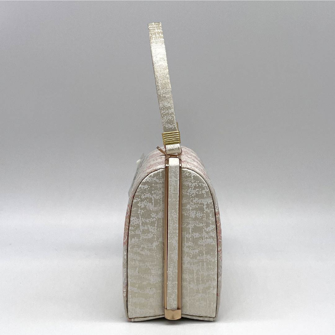 （新古品）草履バッグセット フォーマル Aランク 華文 帯地 Lサイズ 金系 1133000423421