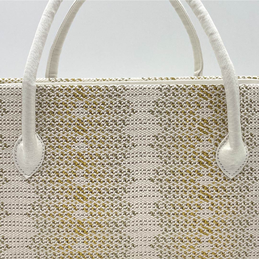 （新古品）和装バッグ セミフォーマル NEWランク 三軸組織 西陣織 利休バッグ グラデーション系 113900094199