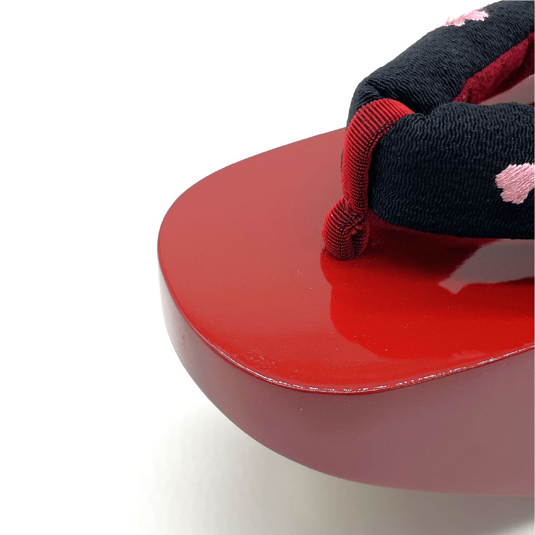 リサイクル着物】（新古品）下駄 桐 Aランク フォーマル ぽっくり下駄