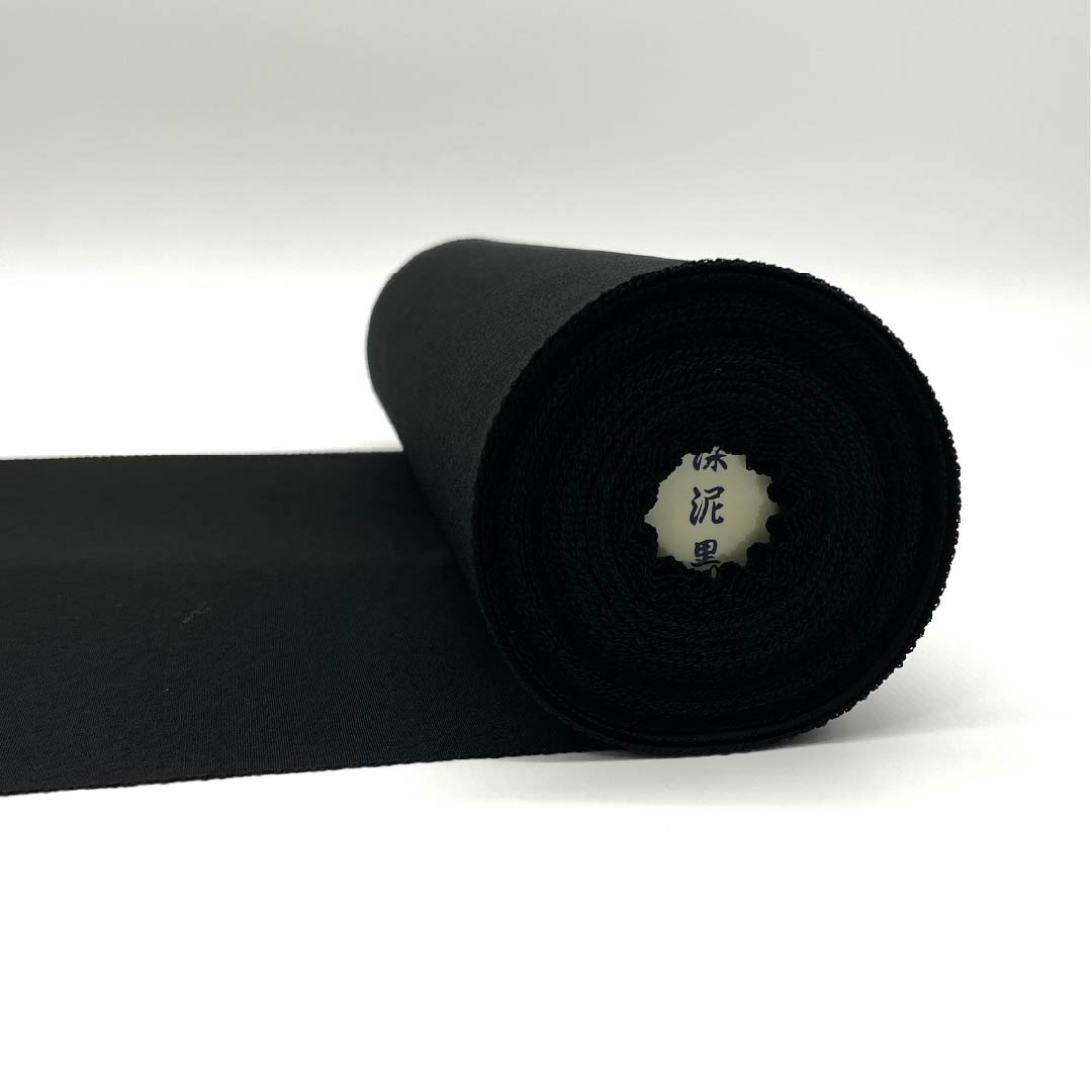 反物 喪服 正絹 Sランク 石持 深泥黒 丹後ちりめん 黒系 1130001262910