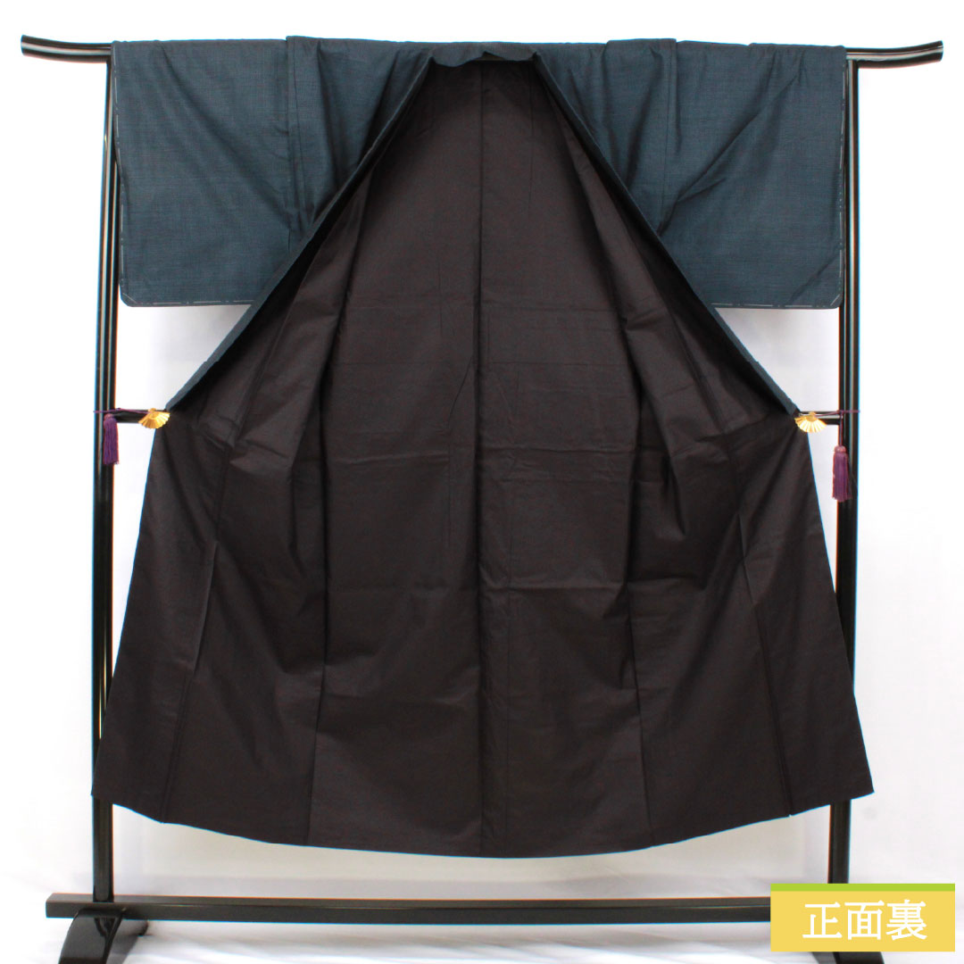 リサイクル着物】男物 正絹 Sランク 身丈146.5cm 裄丈67cm 大島紬 100