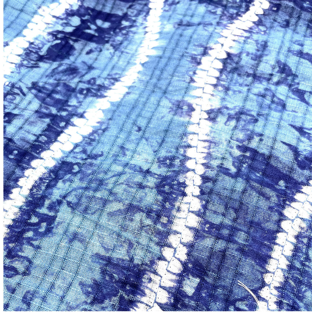 （新品）浴衣 有松鳴海本絞り 身丈163cm 裄丈68cm 立涌模様 木綿 NEWランク 単衣 身丈163cm 紺系 1118000621418