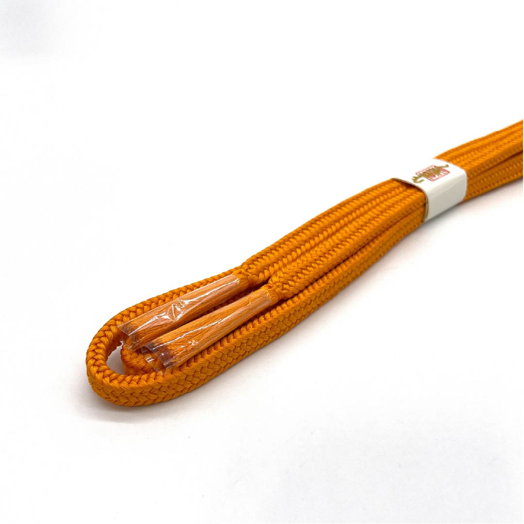 (New old stock) Belt sash, pure silk, orange, crown set, new old stock, length approx. 165cm, width approx. 1cm, semi-formal, NEW rank, orange, 1135003781326