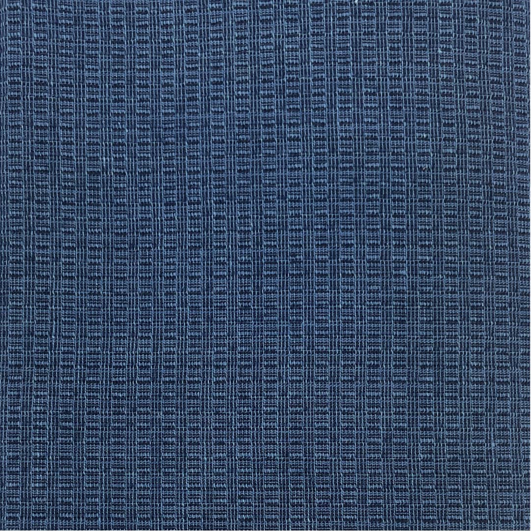 Yukata cloth, cotton, Awa Shijira, Important Intangible Cultural Property, True Indigo dye, Korean indigo color, S rank, navy blue, 1130000552918