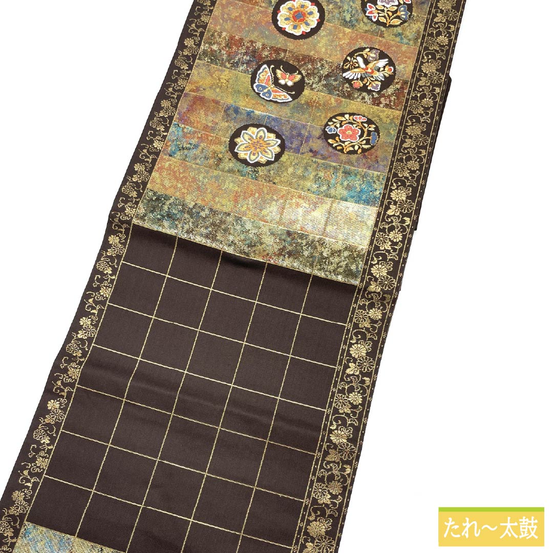 新品未使用品 幾何学模様 名古屋帯 2025年最新】名古屋帯幾何学模様の人気アイテム - メルカリ