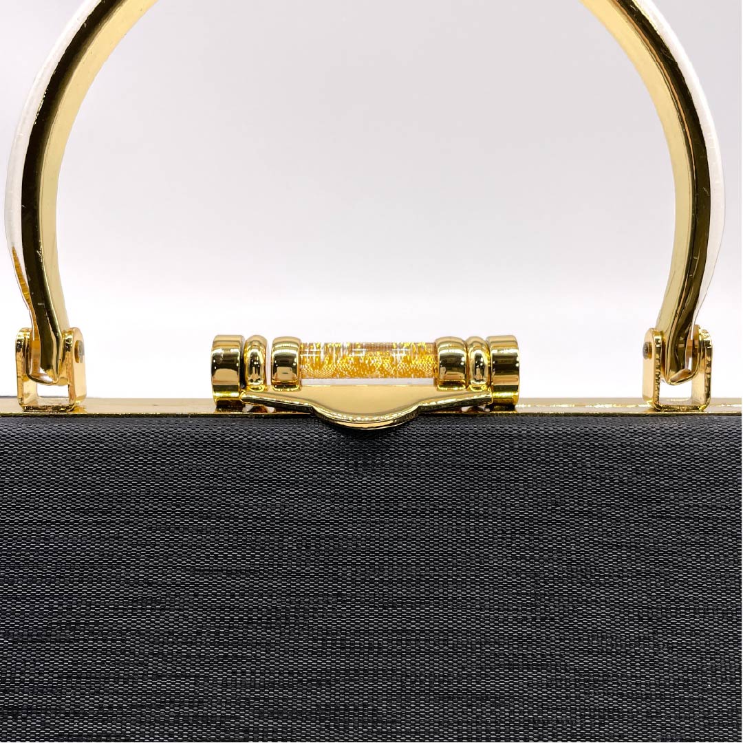 パーティバッグ セミフォーマル 黒色（くろいろ） X.CLUSIVE PARIS 2way 黒系 Aランク 113900001310