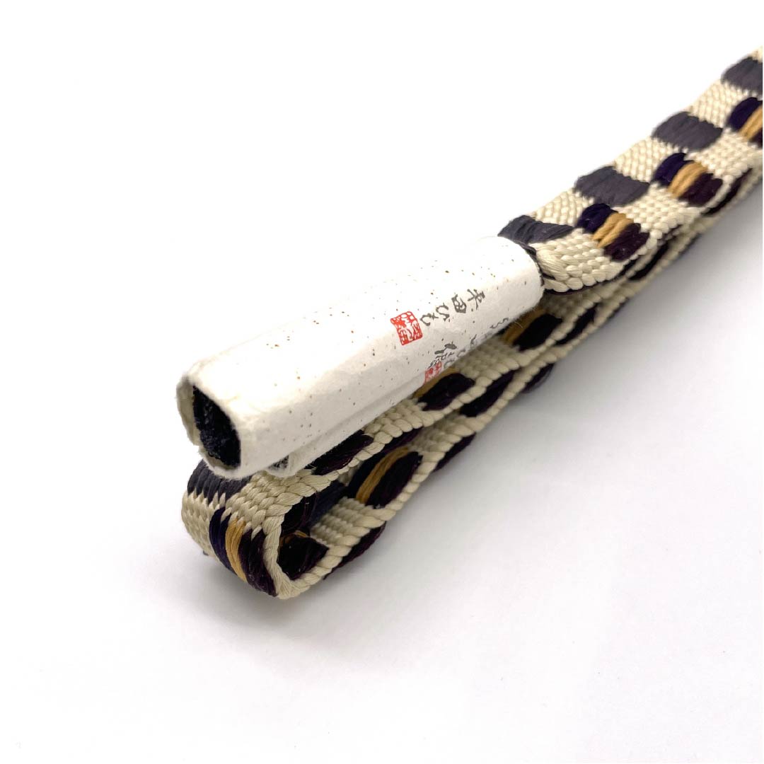 （新古品） 帯締め 正絹 四分紐 練色（ねりいろ） 平田組紐 綾竹鎧組 長さ約171cm 幅約1.8cm カジュアル NEWランク ベージュ系 1135003361425