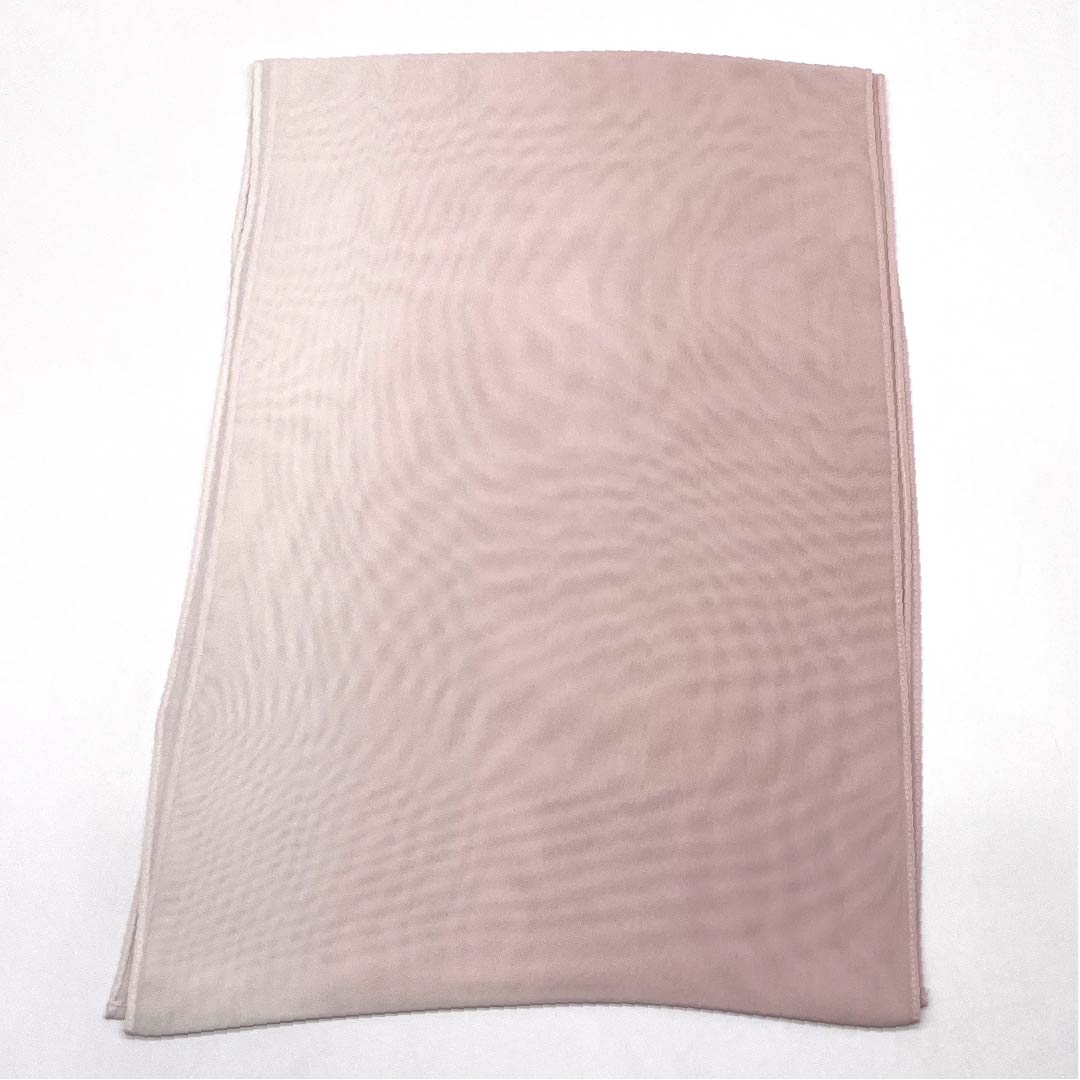帯揚げ 正絹 NEWランク セミフォーマル 桜色（さくらいろ） グラデーション 夏物 単色 長さ約180cm 幅約29.5cm ピンク系 1136001031913