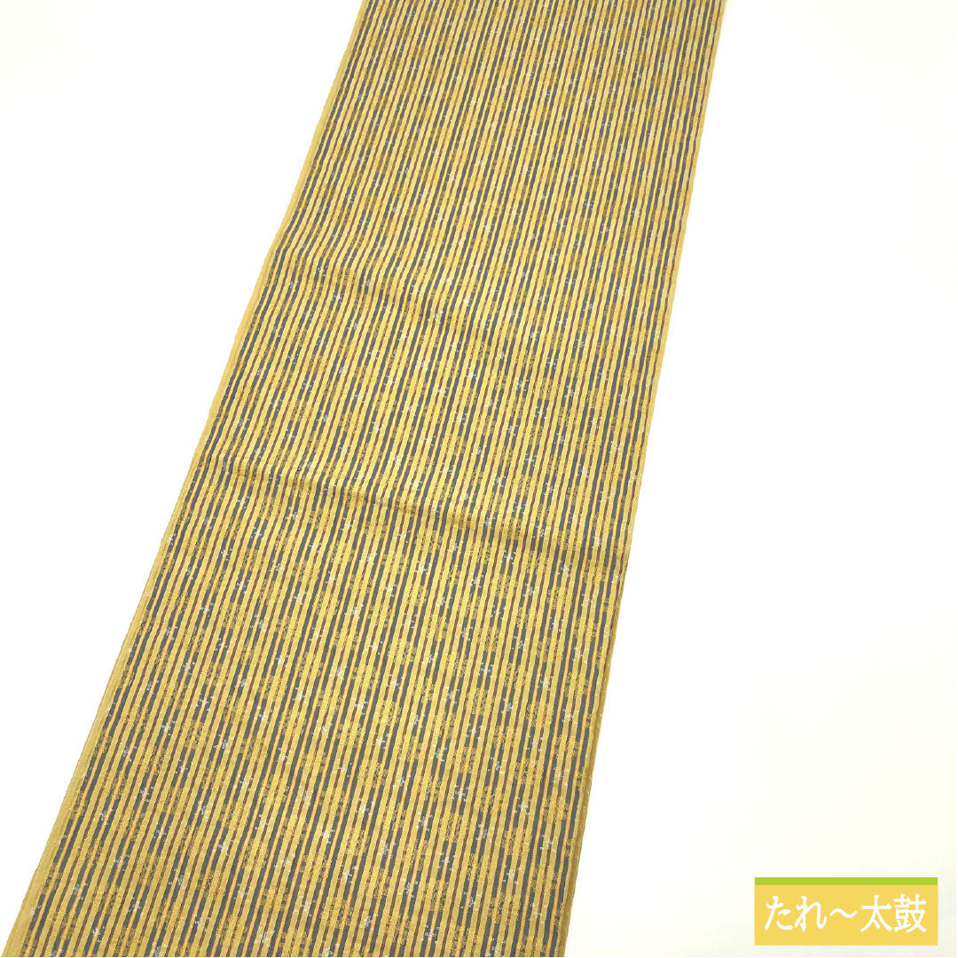 リサイクル着物】（未仕立）袋帯 正絹 Aランク 桝屋高尾 西陣織 渡来錦