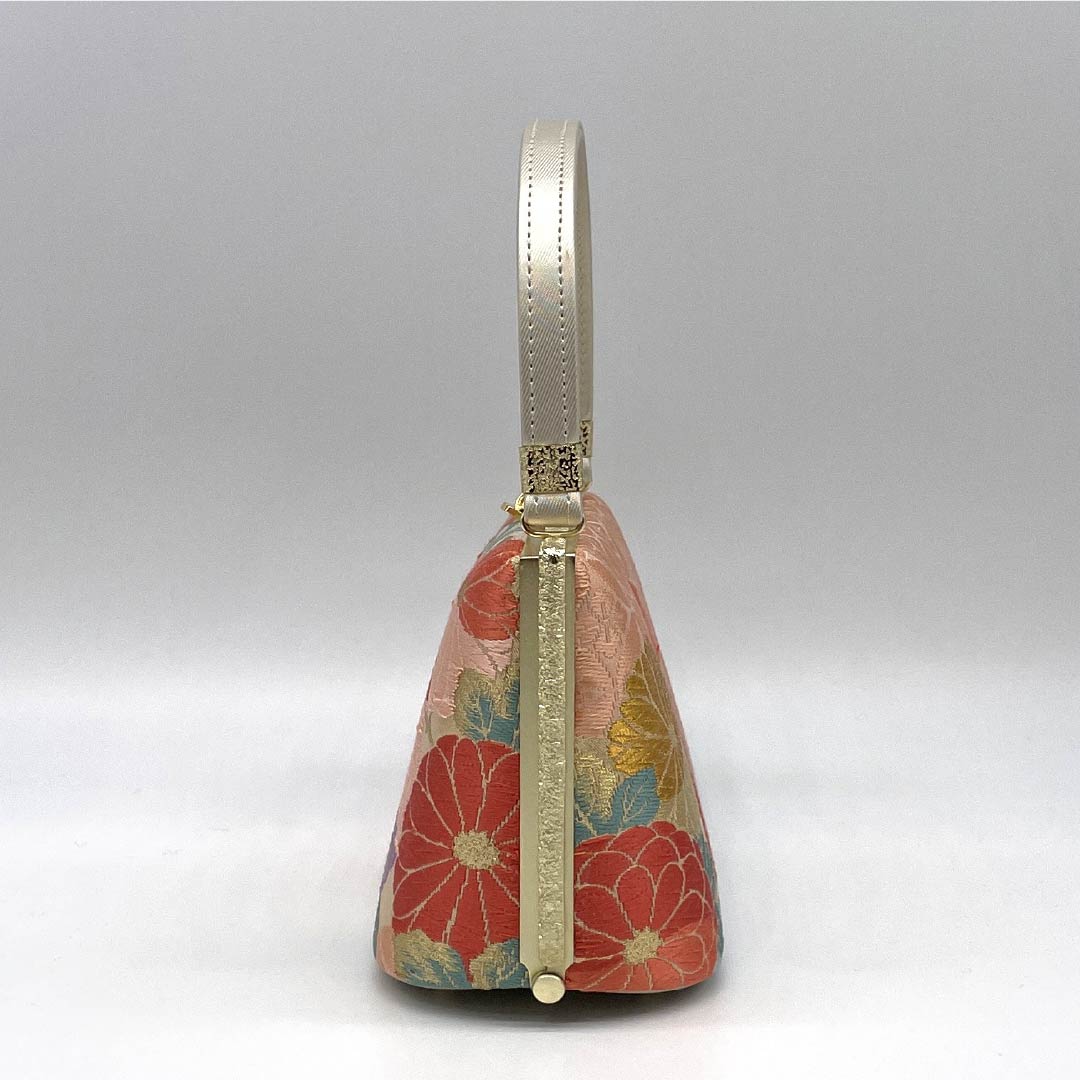 （新古品）草履バッグセット フォーマル Aランク 菊 帯地 Mサイズ 金系 1133000473321