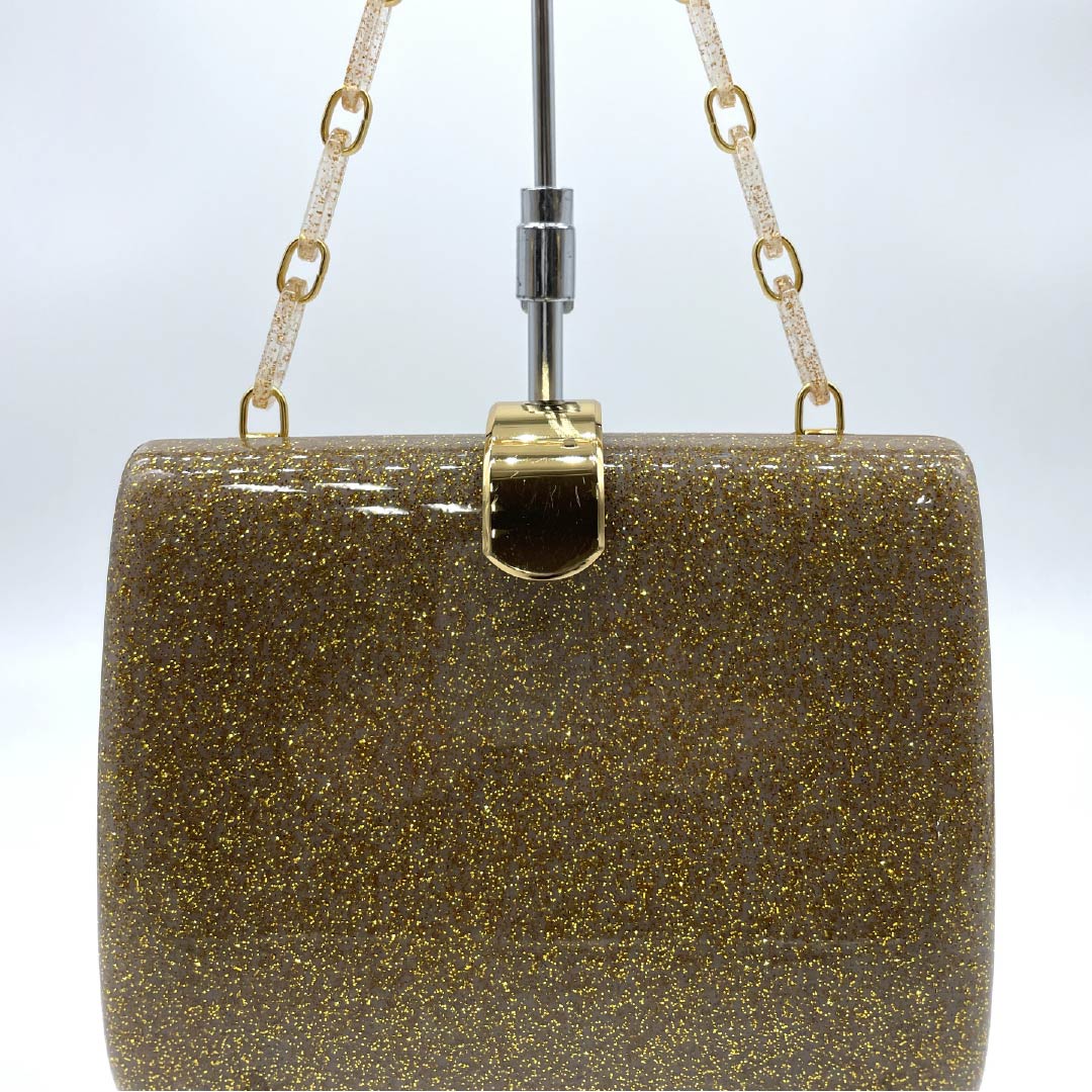 パーティバッグ セミフォーマル 2way キラキラ Katsumi-Tokyo- 金系 Ｓランク 113900045221