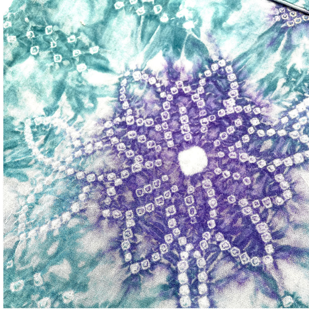 (New) Yukata Arimatsu Narumi Honshibori Length 163cm Sleeve length 68cm Floral cotton NEW rank Single layer Length 163cm Blue 1118000771419