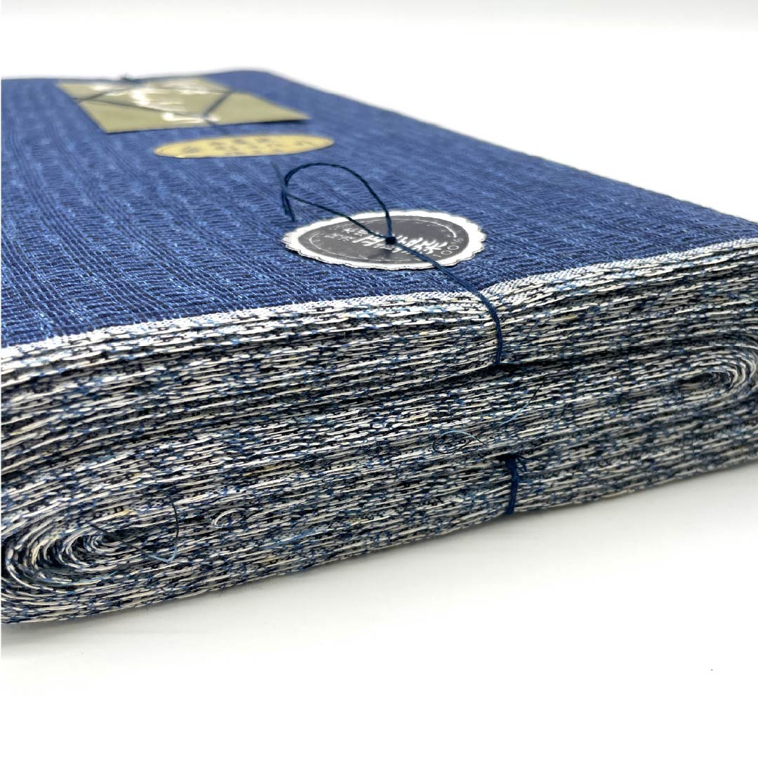 Yukata cloth, cotton, Awa Shijira, Important Intangible Cultural Property, Authentic indigo dye, Berlin blue (Berensuiro), S rank, Blue 1130000792917