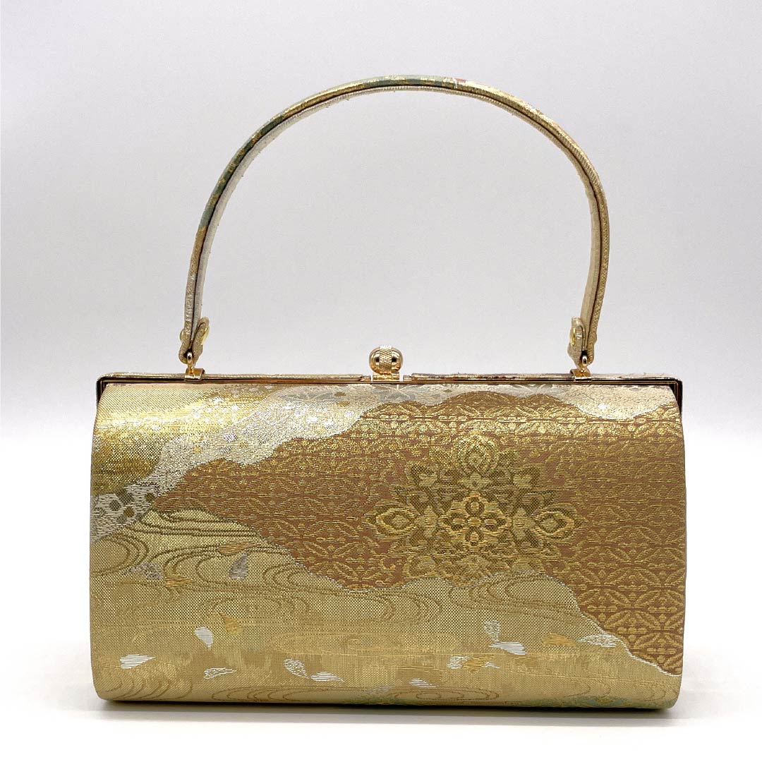 和装バック フォーマル 金色（きんいろ） 留袖用 金鷲 古典柄 金系 Sランク 113900056221