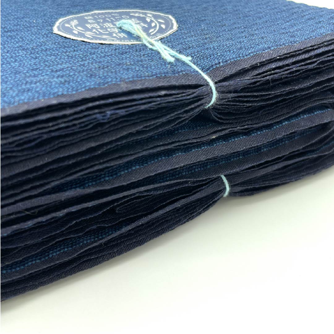 Yukata cloth, cotton, Awa Shijira, Important Intangible Cultural Property, True indigo dye, Kontetsuiro (dark iron color), A rank, blue, 1130000613917