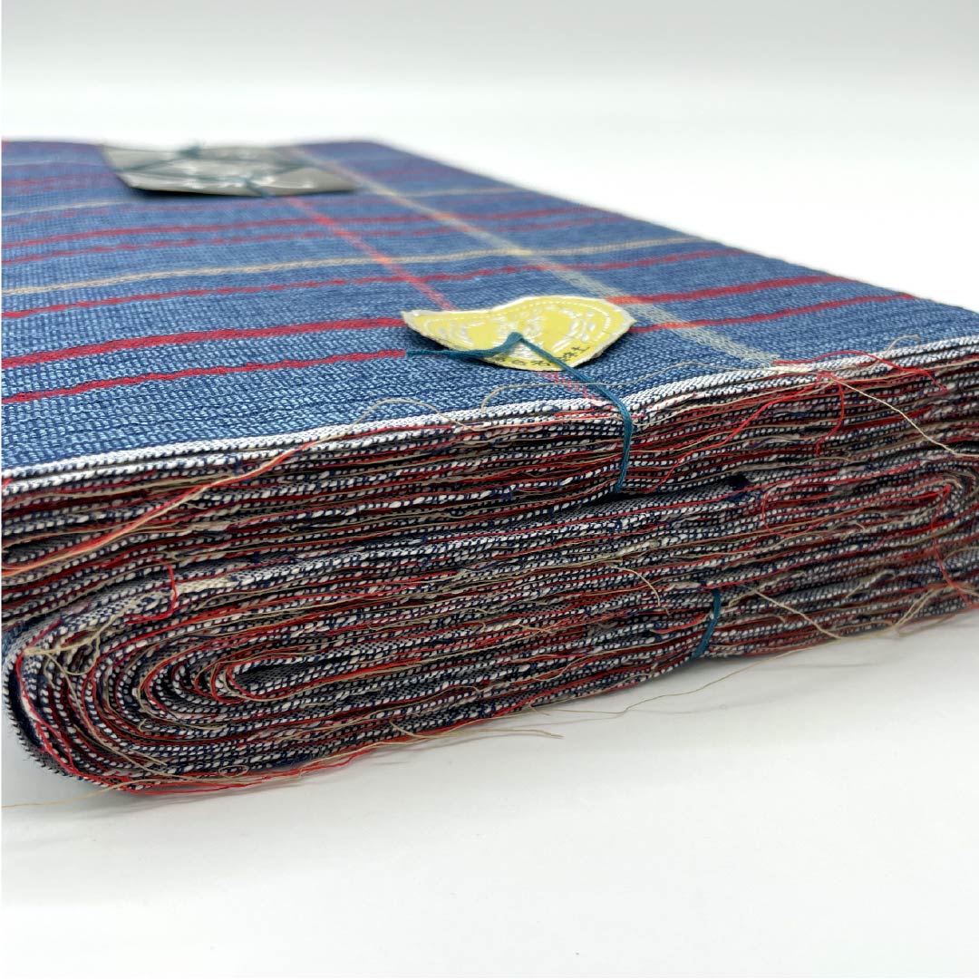 Yukata cloth, cotton, Awa Shijira, Important Intangible Cultural Property, genuine indigo dye, Noshime Hanairo (S rank), blue, 1130000722917