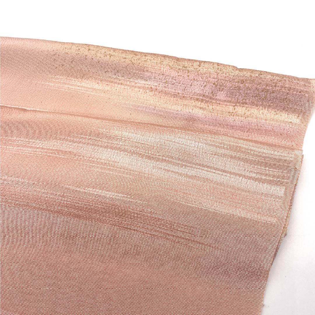 Obiage Silk S-Rank Semi-Formal Shinonome-iro Kasumi-Bokashi Length approx. 175cm Width approx. 29.5cm Pink Hues 1136002672913